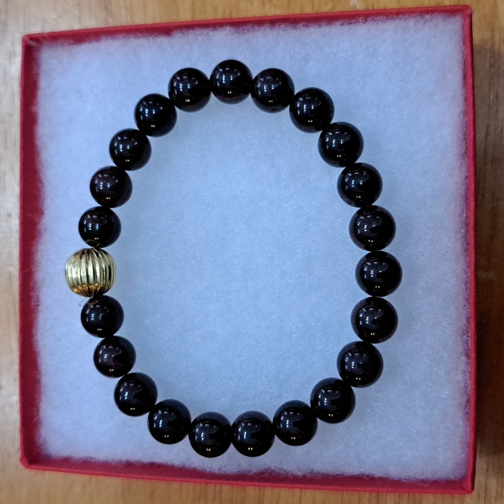 Garnet Stone Bracelet